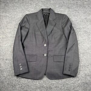Anne Klein Suit Blazer Womens 12 Wool Blend Tailored Power Suit Career Chic